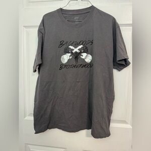 Port and Company Gray Graphic Tee